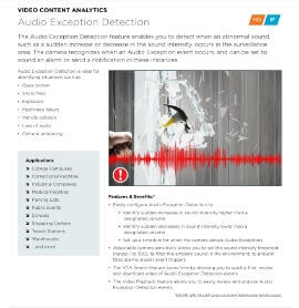 Audio Exception Detection in Paragould,  AR